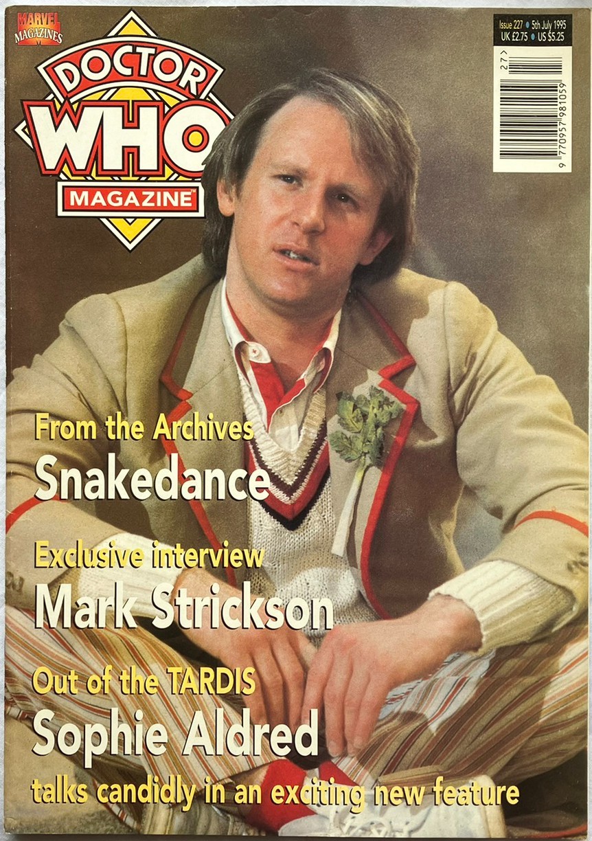 Doctor Who Magazine Issue 227 July 1995 - Snakedance Marvel Comics