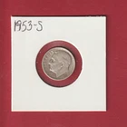 1953-S Roosevelt Dime - Silver - U.S. Coin - 654📈🔥📈🔥📈