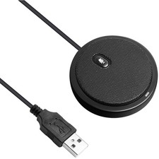Usb Omnidirectional Microphone 360 Pickup Voice Call Video Conference Webcast