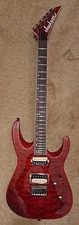 Jackson Pro Series DK2Q Guitar, Duncans, Trans Red, Excellent!