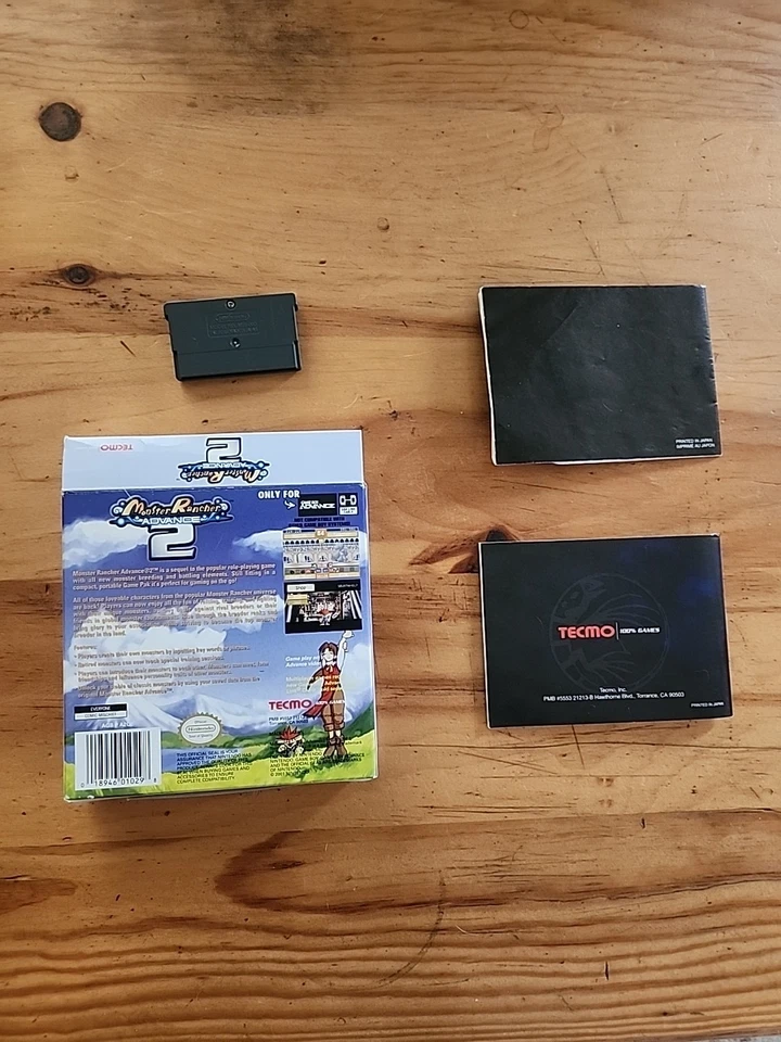 Monster Rancher Advance 2 Authentic CIB TESTED - Image 2 of 4