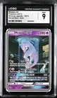 Mewtwo Gx 78/73 Secret Rare Holo Shining Legends Pokemon English CGC 9 Mint