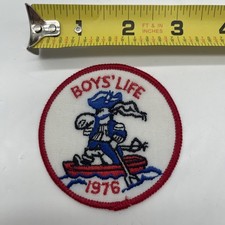 Vintage 1976 Boy Scout Boys Life Patch Boys L...