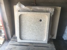 Natural stone shower try 