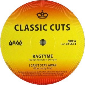Ragtyme - I Cant Stay Away - Used Vinyl Record 12 - G5z