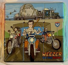 Weezer Indie Rock Roadtrip 2023 Rubik's Cube - RARE COLLECTIBLE