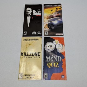 Sony Playstation Portable PSP Manuals Booklets Only Lot of 12 Ratchet & Clank