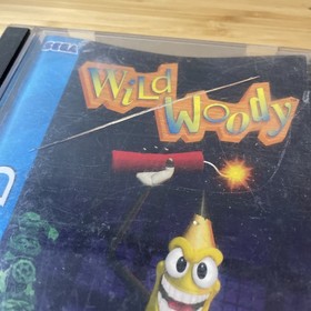 Wild Woody - Sega CD - CIB w/ Registration Card - Cracked Case