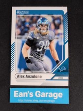 2024 Panini Donruss Football Alex Anzalone #81 Detroit Lions - MN