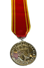 CIIIR FIRE LS&GC MEDAL FULL SIZE REPLACEMENT COPY LOOSE WITH RIBBON