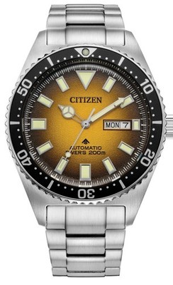 Citizen Men's Promaster Automatic Calendar Stainless Steel Watch 41MM NY0120-52X