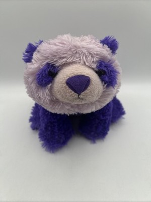 Wild Republic Purple Panda Bear Plush Toy K & M International HTF COLOR 2016