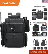 Mochila de pesca de lujo con 15 bolsillos y diseño cómodo para aventureros