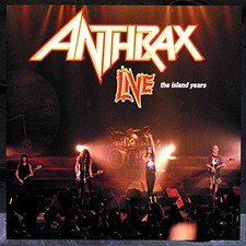 Anthrax - Live: Island Years - Anthrax CD 2WVG The Cheap Fast Free Post