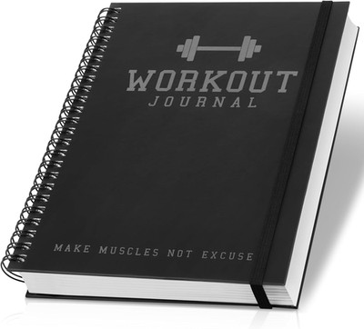Ultimate Workout Journal - Complete Fitness Training Planner for Men