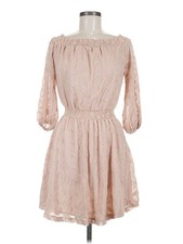 ASTR The Label Women Pink Casual Dress M