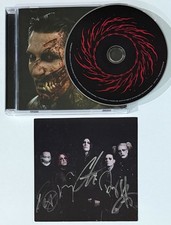 Motionless In White Signed Autograph Decades Album Card Beckett BAS COA & CD