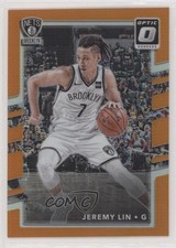 2017-18 Panini Donruss Optic Orange Prizm 65/199 Jeremy Lin #13 y8h