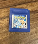 Pokemon Blue (Nintendo Game Boy, 1998) New Battery Authentic Tested Cart Only