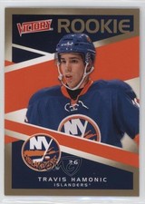 2010-11 Upper Deck Victory Rookie Gold Travis Hamonic #305 1o3