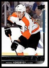 2018-19 Upper Deck Young Guns Mikhail Vorobyev Rookie Philadelphia Flyers #203