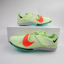 Nike Air Zoom Track Cleat Men's Yellow Green/Coral New without Box