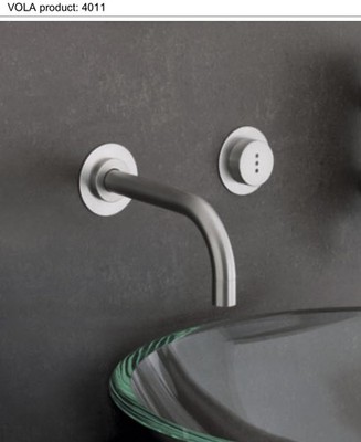 Vola feste Waschtischarmatur und Sensor für Freisprecheinrichtung (Neu im Karton, siehe Beschreibung)
