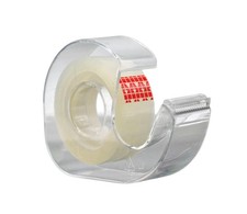Invisible Clear Tape with Refillable Dispenser 1/2 inch