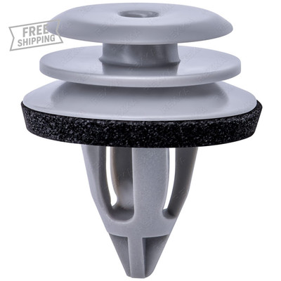 30 Durable Gray Door Trim Panel Retainer Clips for BMW - 51418 Replacement Set