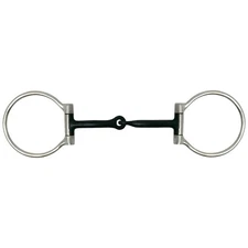 Showman Stainless Steel D-Ring 5" Sweet Iron Snaffle Bit