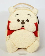 🚦Disney Winnie The Pooh Figural Plush Mini Backpack Our Universe - Excl - New!