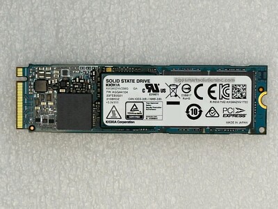 Toshiba/Kioxia KXG60ZNV256G Memory Module SSD PCIe NVMe M.2 2280 80mm 256GB