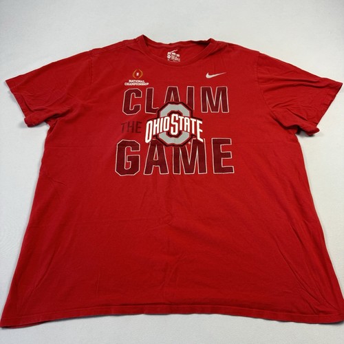 Nike Ohio State Football Men's TShirt Cotton Short Sleeve NCAA