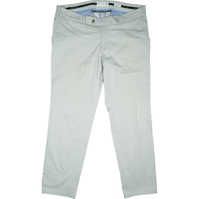 BRAX 26U L28 Jeans Trousers Grey Pattern Men's Chino Eurex Joe-S Stretch Thin XL