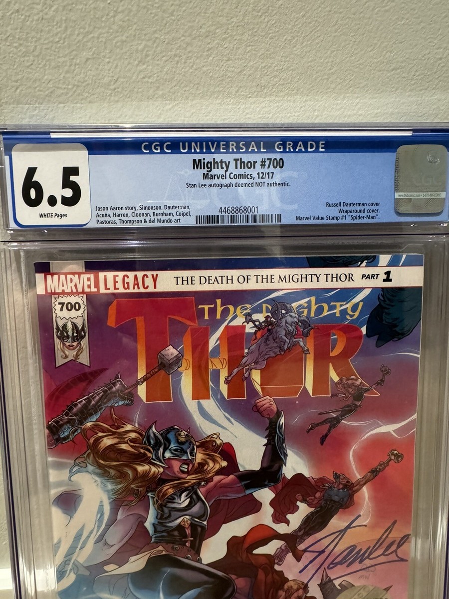 Thor #700 Stan Lee DNA Hand Stamp | eBay