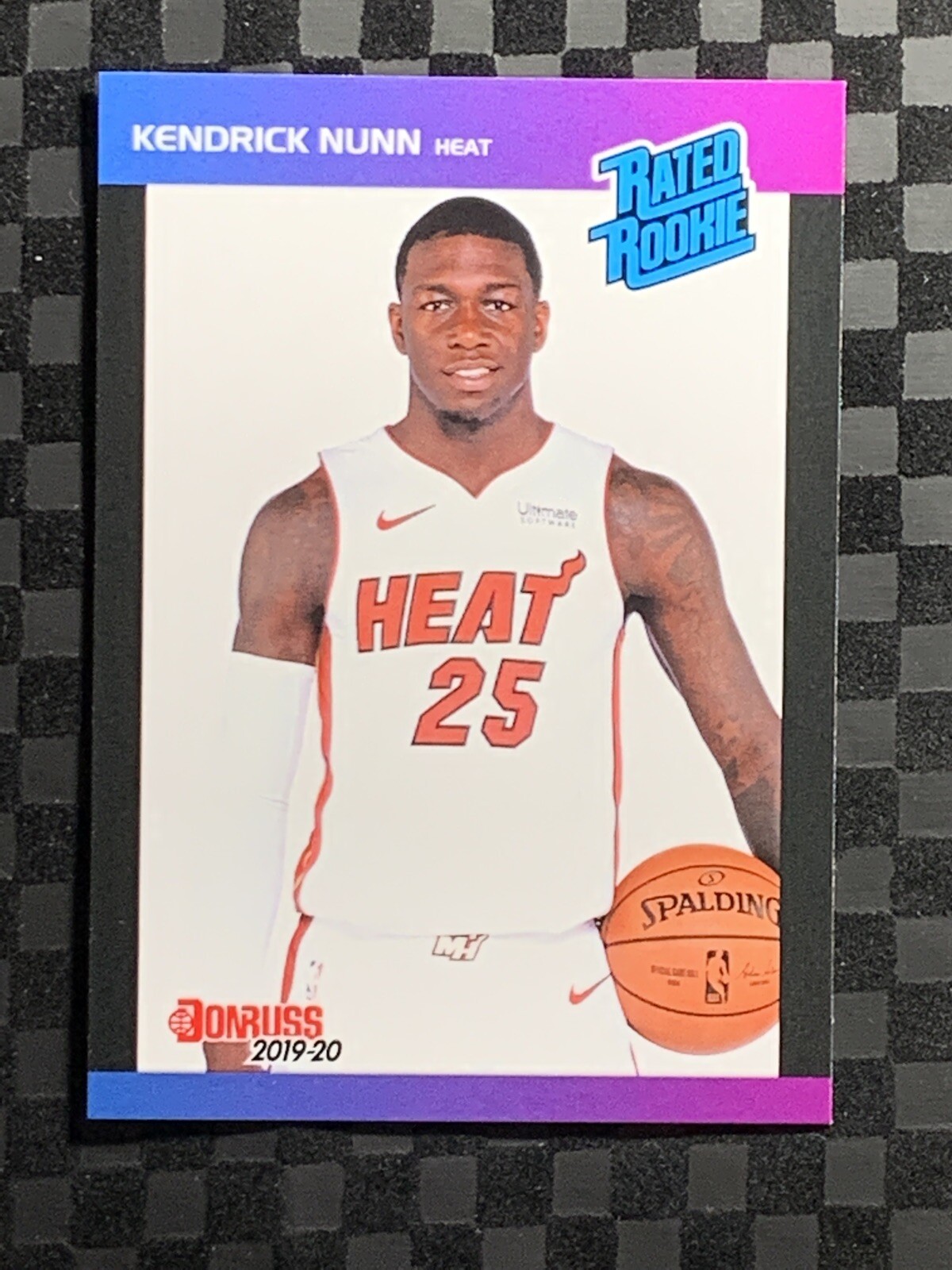 2019-20 Panini Instant Retro Rated Rookie '89 Donruss #36 Kendrick Nunn RC Heat