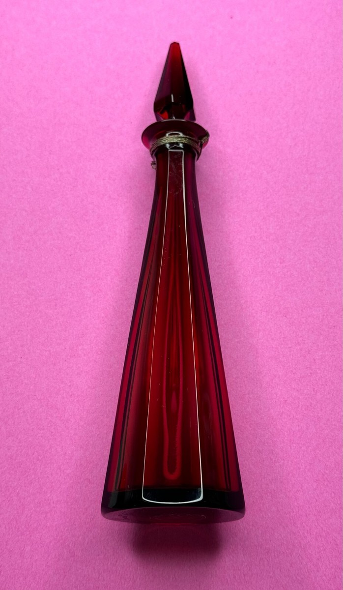 Annick Goutal Baccarat Crystal Eau d' Hadrian Ltd Ed Perfume Red