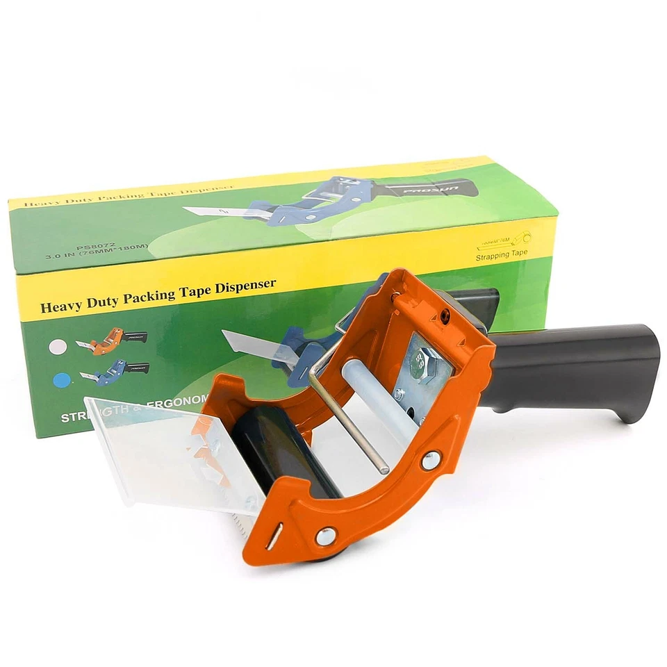 Диспенсер для упаковочной ленты пистолет быстрая загрузка легкий регулируемый промышленный прочный - Изображение 2 из 4