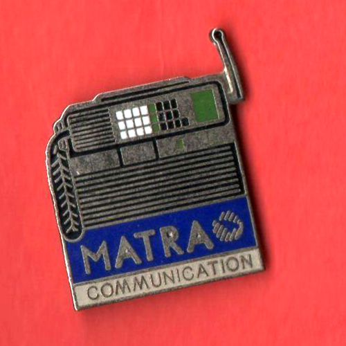 Pin's Matra Communication – EGF Doré (non Signé) – Hauteur 2,3 Cm – Occasion