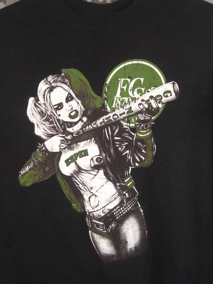 Camiseta de fútbol informal para aficionados al entrenamiento de St. Gallen Gildan para hombre talla M ig93 Foto 3 de 4