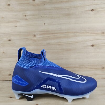 Nike Alpha Menace Elite Football Cleats Blue/White CT6648-414