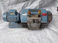 pompa compressore aspiratore rietschle dcl 40 motore elettrico trifase 230 400