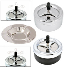 Stainless Steel Ashtray Cigarette, 13cm Ashtray Odour Free Simple Ashtray