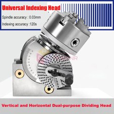 High Precision Universal Dividing Head CNC Milling Machine Indexing Head