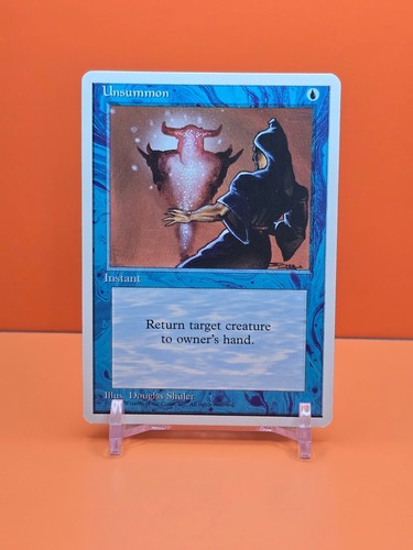 ⭐️ MAGIC THE GATHERING 1995 4TH EDITION PICK YOUR CARD ⚫️ BLACK 🔵 BLUE 🟢 GREEN - Picture 98 of 154
