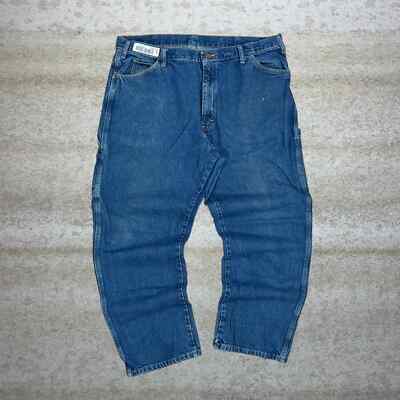 Vintage Dickies Carpenter Jeans 40x30 Medium Wash Denim Red Label