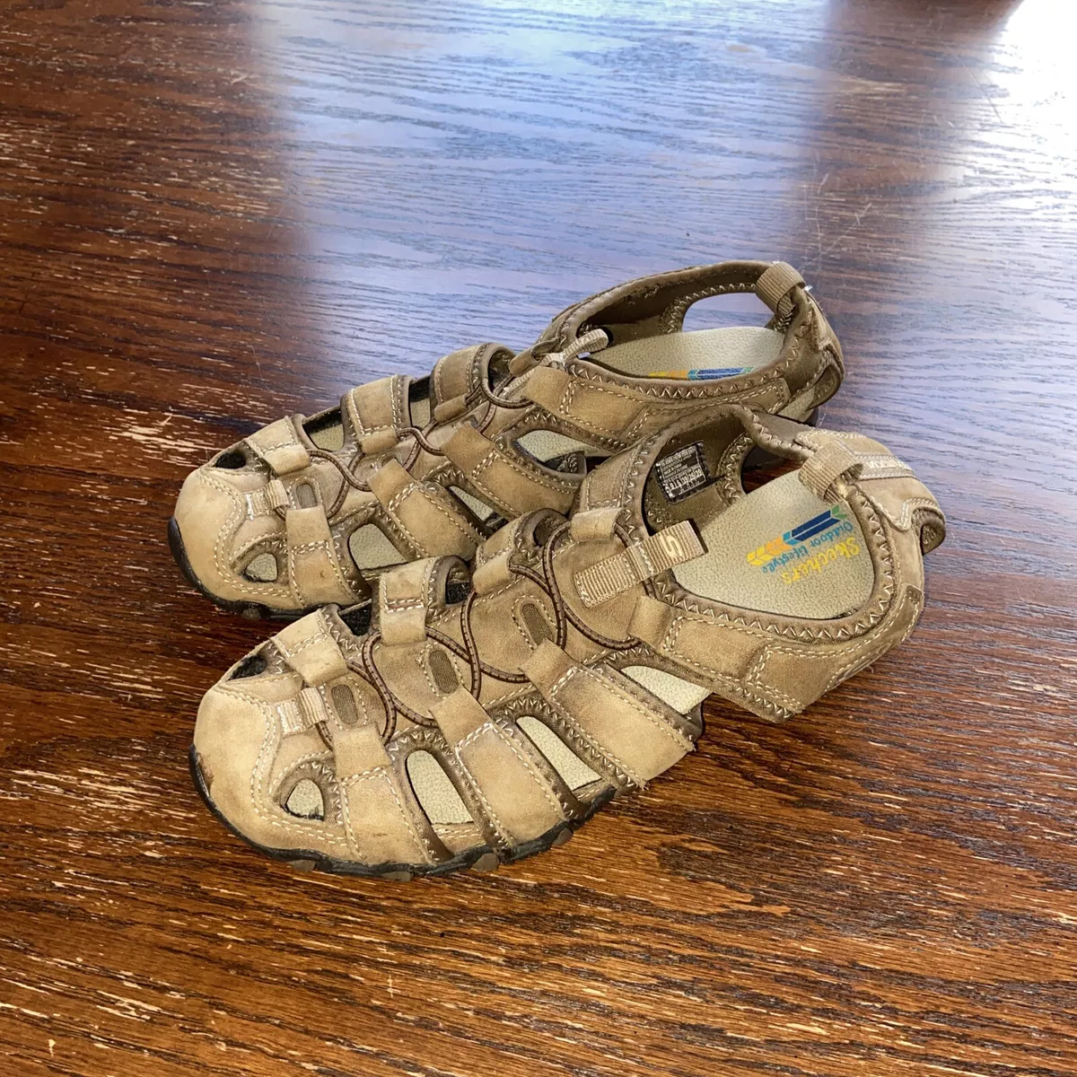 Skechers Bikers Excursion Desert Size 9 Sandals Womens Hiking Sandals Fisherman
