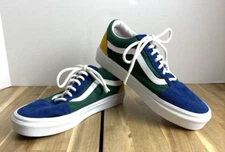 Vans Old Skool Yacht Club Color Block Suede Shoes Sneakers Men's 5.5 Women's 7