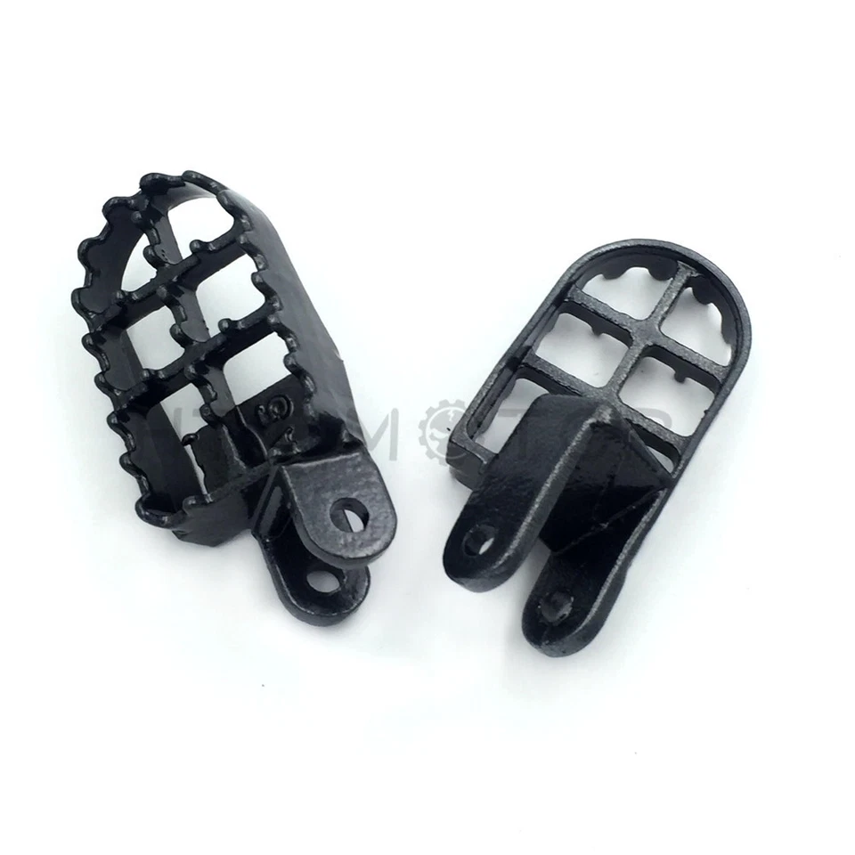 Clavijas de pie MX gris metal para Honda 96-02 CR80R/96-04 XR250R/00-07 XR650R Foto 4 de 4