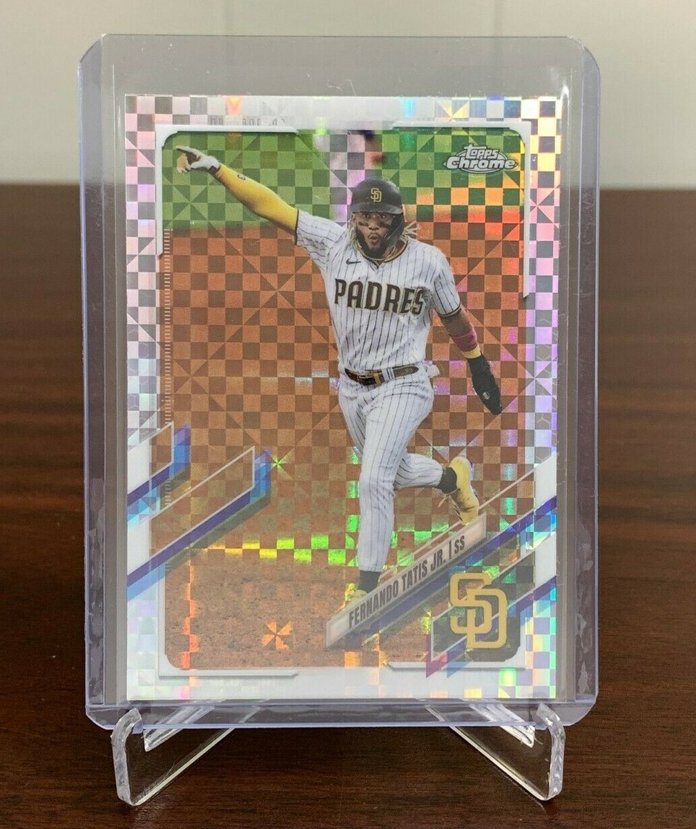 Topps Chrome 2021 Baseball - X-Fractor Parallel Refractor